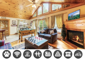 3 Bears One-Level Cabin with Pool Table